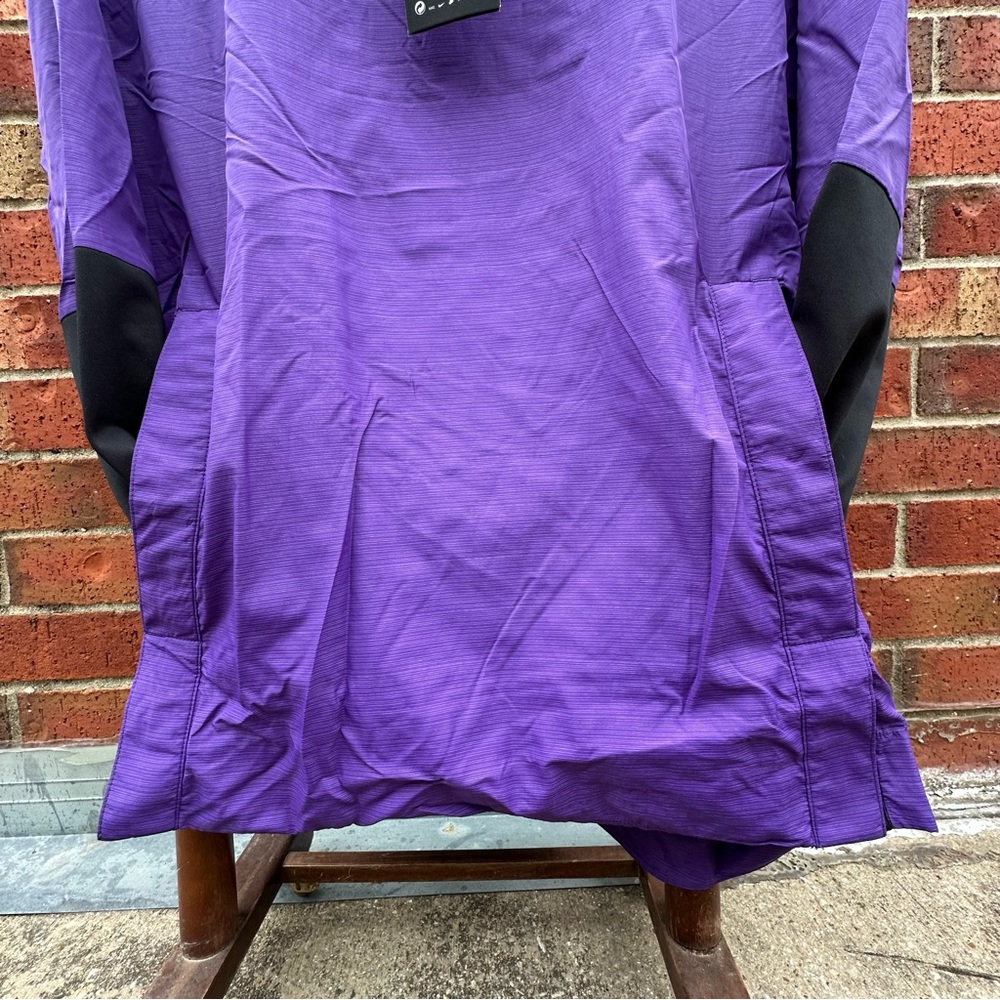 NWT Nike Men’s LSU Tigers Long Sleeve Hooded Windbreaker Nike Pullover Zip L - Picture 6 of 13